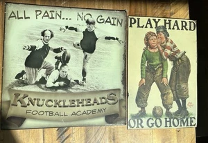 Metal Football Wall Decor - Picture 1 of 5