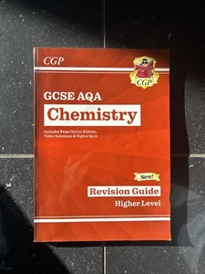 GCSE AQA Chemistry Revision Guide Higher Level, VGC - Picture 1 of 2