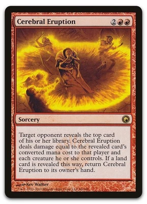 Cerebral Eruption #86 (LP) Scars of Mirrodin SOM Magic MTG - Image 1 of 2
