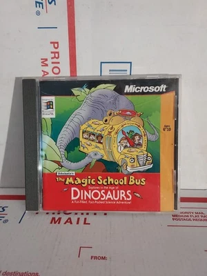 The Magic School Bus Explores In The Age of Dinosaurs 1997 CD-ROM Scholastic #13 - Image 1 of 2