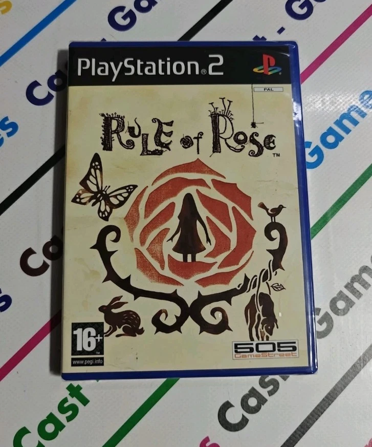 Rule of Rose Ps2 UK PAL English Replacement - Reproduction Inlay and Case Only
