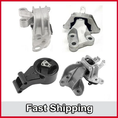 Right Engine Motor & Auto Transmission Mount 4PCS For 2017 Chevrolet Cruze 1.4L — 第 1/4 张图片
