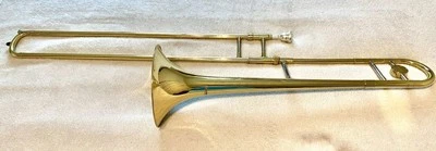 Mendini Trombone By Cecilio Complete W/ Case , Tuner & All Accessories Good Cond - Image 1 of 4