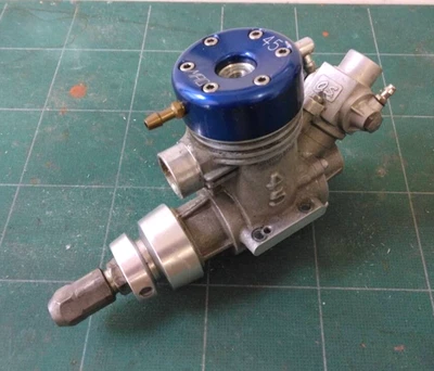 CMB MAC45 7.46cc 2 stroke glow engine for R/C race boat used f/s - Image 1 of 4