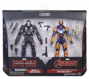 2pcs/set Legends Ironman Mark 27 & War Machine Figure Model - Picture 1 of 1