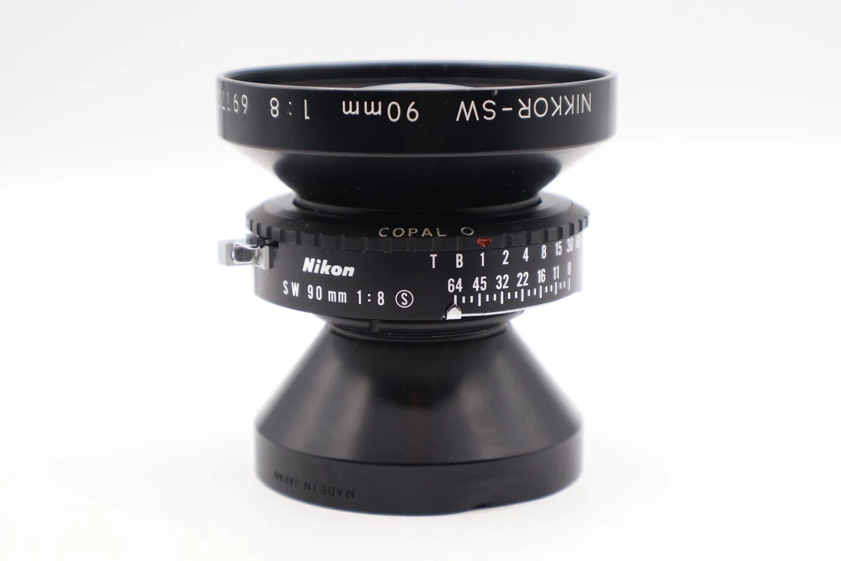 Nikon 蛇腹カメラ用レンズ　NIKKOR-SW 90mm 1:8 Nikon 蛇腹カメラ用レンズ NIKKOR-SW 90mm 1:8 Nikon 蛇腹カメラ用