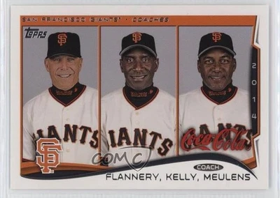 2014 Coca-Cola San Francisco Giants Tim Flannery Roberto Kelly Hensley Meulens - Image 1 of 2