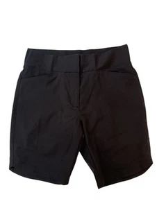 Puma schwarze Bermuda Damen Golfshorts XS Eingrifftaschen vorne 50+ UPF - Bild 1 von 7