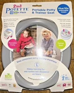 Potette Plus 2 in 1 tragbarer Töpfchen- und Trainersitz - Bild 1 von 2