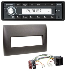 Continental USB MP3 AUX 1DIN Autoradio für Fiat Stilo (192, 2001-2008) - Bild 1 von 9