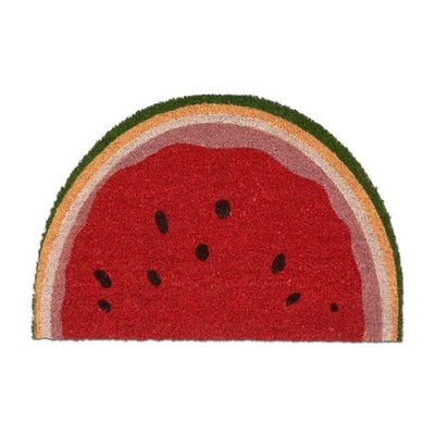 Fußmatte Kokos Türvorleger Schuhabstreifer Haustürmatte Schmutzabtreter halbrund - Bild 1 von 4