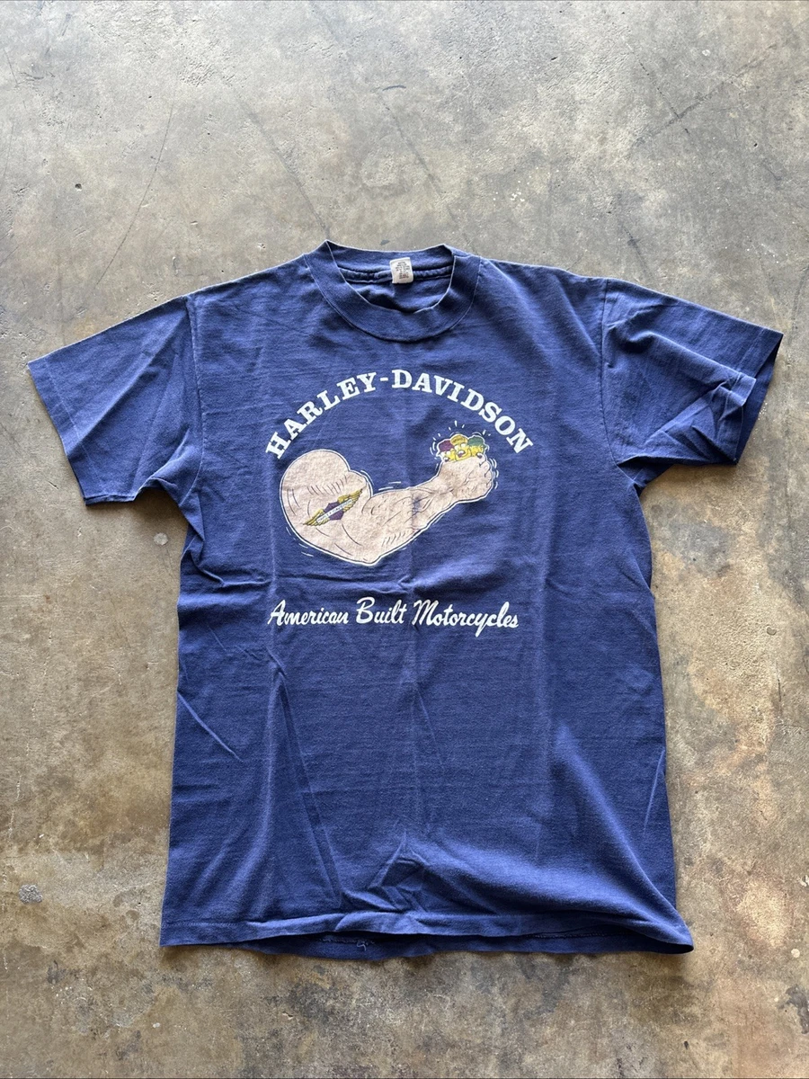 1970s Harley-Davidson Unisex Vintage T-Shirts for Men for sale | eBay