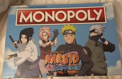 Naruto Shippuden Monopoly The Board Game NEW - Image 1 of 2