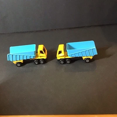 2 Camiones Articulados Lesney Superrápidos Matchbox De Colección, 1973, Hechos en Inglaterra. Foto 1 de 4
