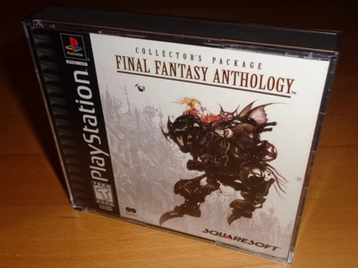 Final Fantasy Anthology V VI NTSC US PS1 PlayStation 1 completo di scatola originale CIB come nuovo - Immagine 1 di 4