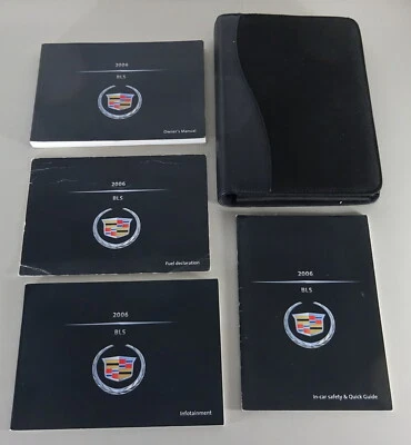 Proprietario´S Manuale/Handbook + Wallet Cadillac BLS Da 2006 - Immagine 1 di 2
