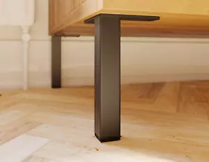 Piedini per mobili, gambe per mobili, gambe per comò in metallo. Piedini quad... - Foto 1 di 13