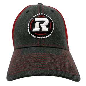 Gorra ajustada Ottawa REDBLACKS mediana grande roja negra fútbol americano CFL New Era para hombre - Imagen 1 de 9