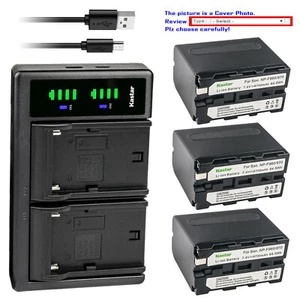Kastar Battery LTD2 Charger for Z Cam E2 E2-M4 Professional 4K Cinematic Camera - Picture 1 of 11