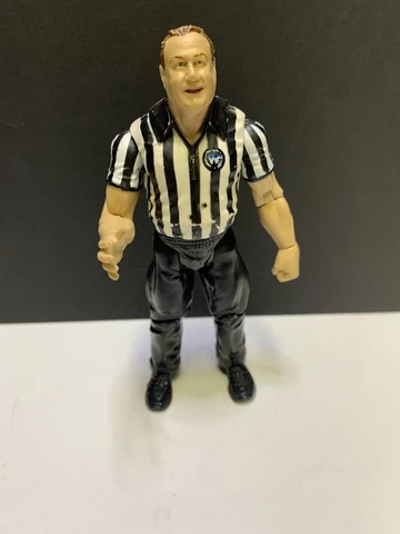 WWF Titan Tron Live EARL HEBNER Action Figure Referee Wrestling 2000 Jakks Cover