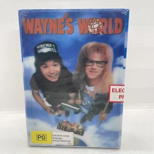 Wayne's World Brand New Sealed 3D Slip Cover DVD, 1992 Region 4 Fast Free Post - Picture 1 of 2