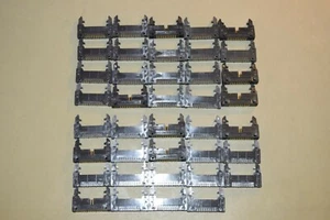 JAE 20 pos pin IDC header 2.54mm pitch right angle shrouded 2 rows with lock arm - Picture 1 of 1