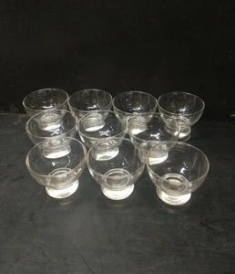 Set di 10 ciotole per salsa per piatti Sherbet gelato coppa Sherbet vetro trasparente commerciale - Foto 1 di 14
