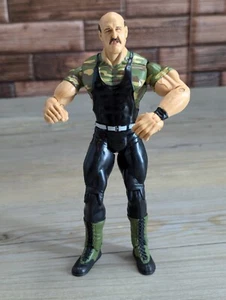 SGT Sargent Slaughter HOF Elite Legends WWE / WWF Wrestling Figur 2003 Jakks - Bild 1 von 9