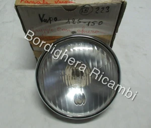 FARO ANTERIORE 115mm ORIGINALE BOSATTA NUOVO PIAGGIO VESPA 125 150 GL GS 1959 - Bild 1 von 7