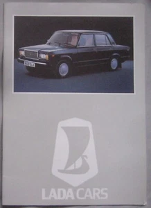 1987 Lada Riva & Niva range Brochure publication number 50K/8/87 - Picture 1 of 6
