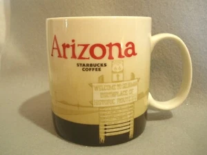 STARBUCKS 2012 GLOBAL ICON SERIES COFFEE MUG~ARIZONA~16 OUNCE~EUC - Picture 1 of 5