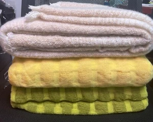 Cozy Checker Woven Throws 50"x60" - Polyester & Nylon Blend - $9.99 - Picture 1 of 7
