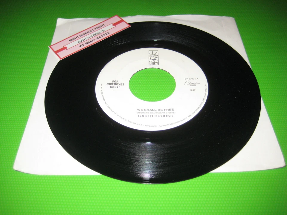 Garth Brooks, We Shall Be Free / Night Riders Lament - Image 1 of 1