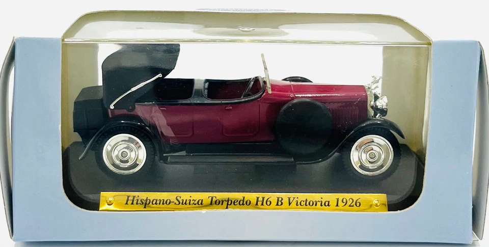 EBOND Auto D'Elite Hispano Suiza Torpedo H6 B Victoria - 1926 - 1:43 - 0432 - Immagine 1 di 1