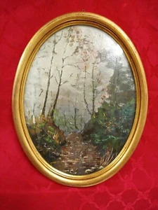 " G ADORNI " (30 x 40) OVALE DIPINTO OLIO SU TELA " LA MADDALENA " 1992 - Picture 1 of 4