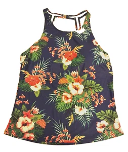 Women's Tropical Floral Tankini Swim Top, XL - Bild 1 von 3