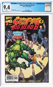 Sunfire & Big Hero Six #2 CGC 9.4 (Marvel 1998) 2nd issue in series, Baymax!! - Picture 1 of 2