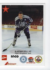 1990-91 Sudbury Wolves (OHL) Alastair Still