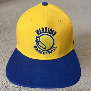 Golden State Warriors Snap Back 47 Brand Yellow Hat One Size - Picture 1 of 5