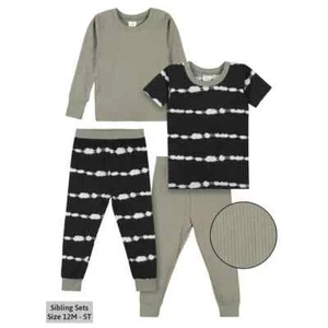 Modern Moments by Gerber Toddler Boy Snug-Fit Cotton Pajamas, 4-Piece - Picture 1 of 2