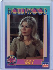 Loretta Swit. Television Actress on 1991 Hollywood Walk of Fame Card #240