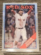 2023 Topps Update Chrome Silver Pack Dustin Pedroia #T88CU-56 Boston Red Sox