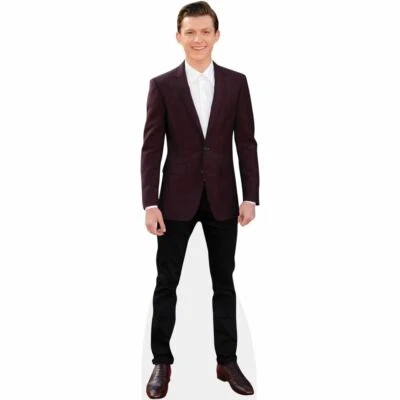 CELEBRITY CUTOUTS Tom Holland (Burgundy) Mini Size Cutout
