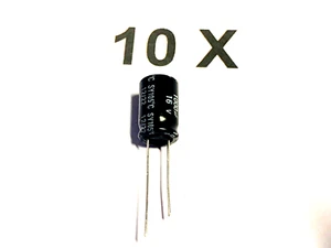 1000uF, 16V, 20%, 105°C, SY Serie, Long Life,5000h, KSY108M016S1G5H15K, 10 Stück - Picture 1 of 3