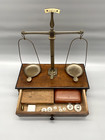 FEINWAAGE JUWELIER APOTHEKERWAAGE SCHLEGEL 1900 PRÄZISIONSWAAGE ANTIK