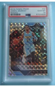 Jamal Murray PSA 10 Panini 2016 Prizm RC Mosaic Prizm #42 GEM DENVER NUGGETS - Picture 1 of 2