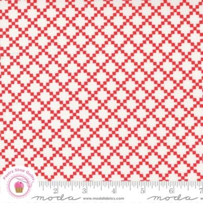 Moda DWELL 55272 11 Red Geometric CAMILLE ROSKELLEY Quilt Fabric - Image 1 of 4