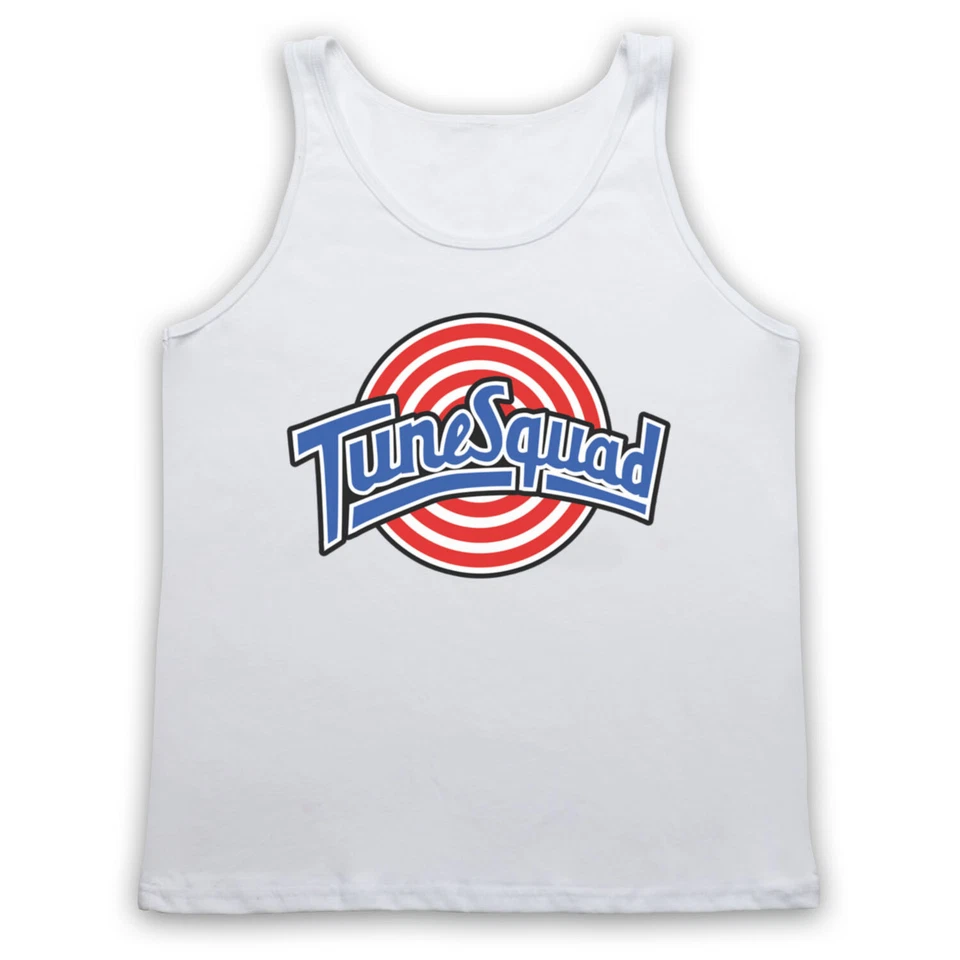 SPACE JAM UNOFFICIAL TUNE SQUAD BASKETBALL CARTOON ADULTS VEST TANK TOP - Image 1 of 1