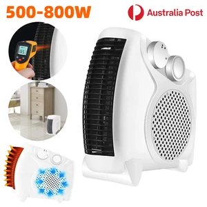 Mini Electric Air Heater Fan Automatic Portable Desktop Warmer Machine Winter AU - Picture 1 of 15