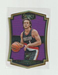 2015/16 PANINI SELECT PAT CONNAUGHTON PREMIER PURPLE PRIZM DIE-CUT RC 95/99